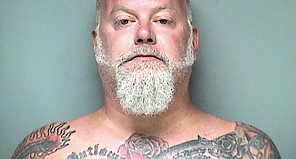 Trump-loving biker charged with hate crime for anti-Semitic meltdown over neighbor's Biden sign