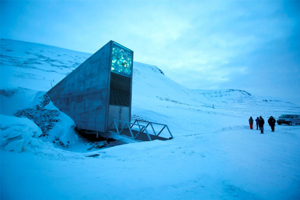 'Doomsday' seed vault gets structural makeover as climate change heats up Arctic
