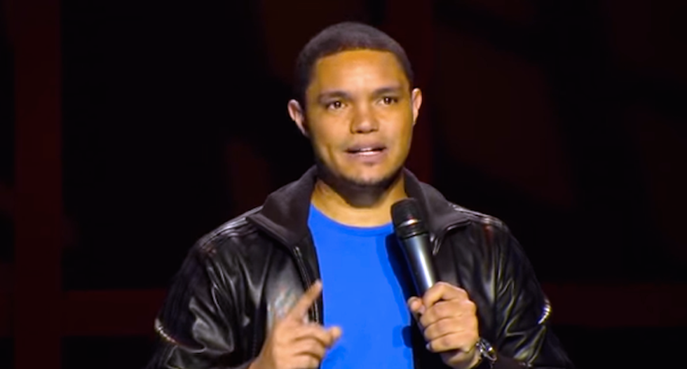 A black guy walks onto the set of 'The Daily Show':  The Trevor Noah shoah