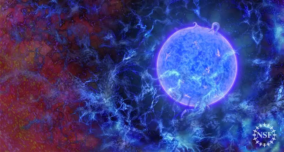 Fascinating glimpse into what some of the earliest stars in the universe might have looked like
