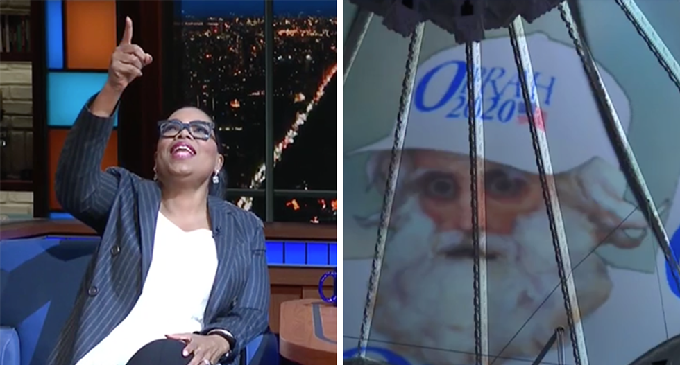 Is this the 'sign from God' Oprah was waiting for?