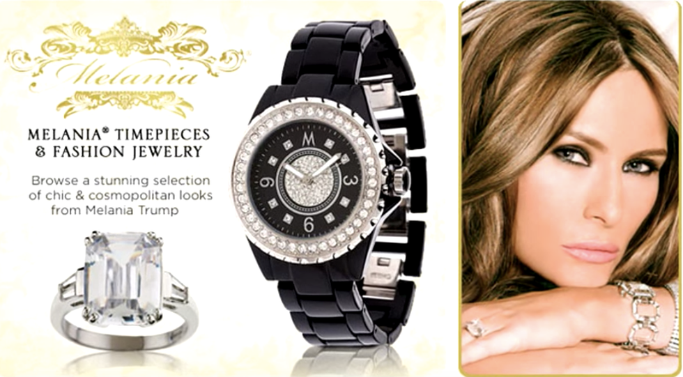 Redesigned White House website plugs Melania Trump's QVC jewelry line