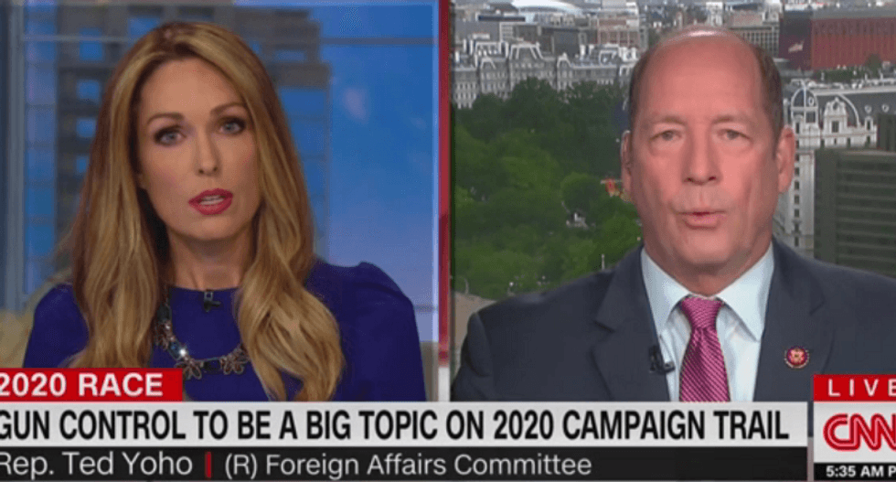 CNN anchor relentlessly grills GOP lawmaker for ducking questions about school shootings