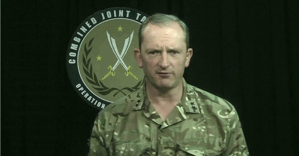 British general says there's no evidence of 'increased threat' from Iran -- undermining Trump-Bolton war narrative