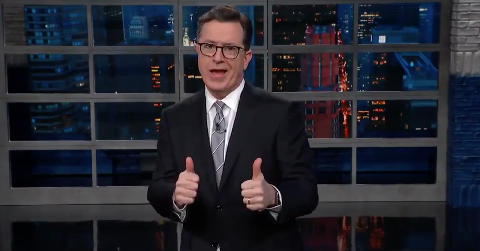 Colbert burns impeachment: 'Soon we will find out if breaking the law is illegal'