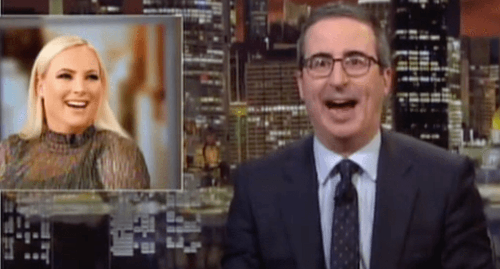 John Oliver picks a fight with Meghan McCain’s husband