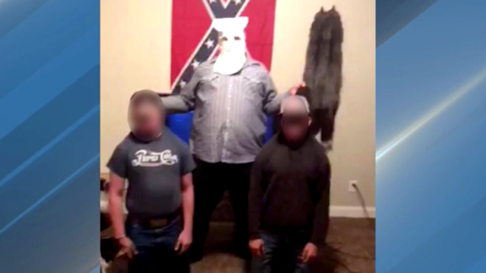 Utah high school students pose for a repulsive KKK-themed 'hunting' photo