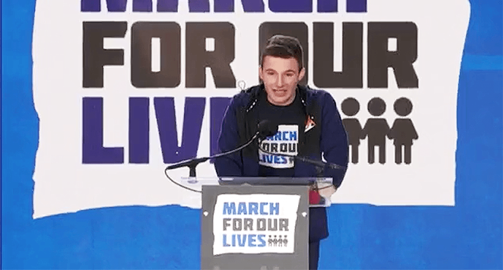 'The voters are coming': Parkland student's powerful threat to Washington to 'represent us or get out'