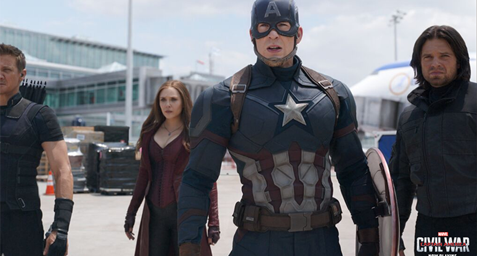 'Captain America' star Chris Evans channels his superhero alter ego in Twitter battle against David Duke