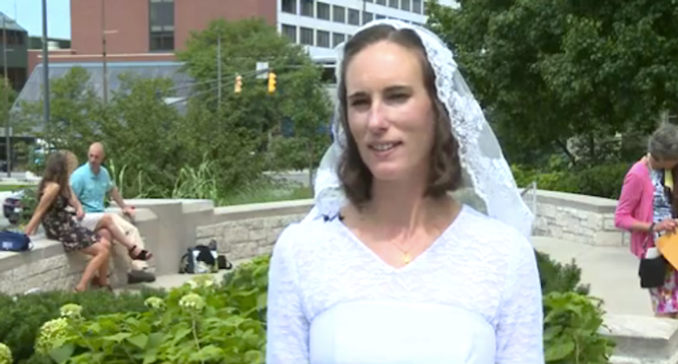 This Indiana teacher loves the Catholic Church so much she married Jesus