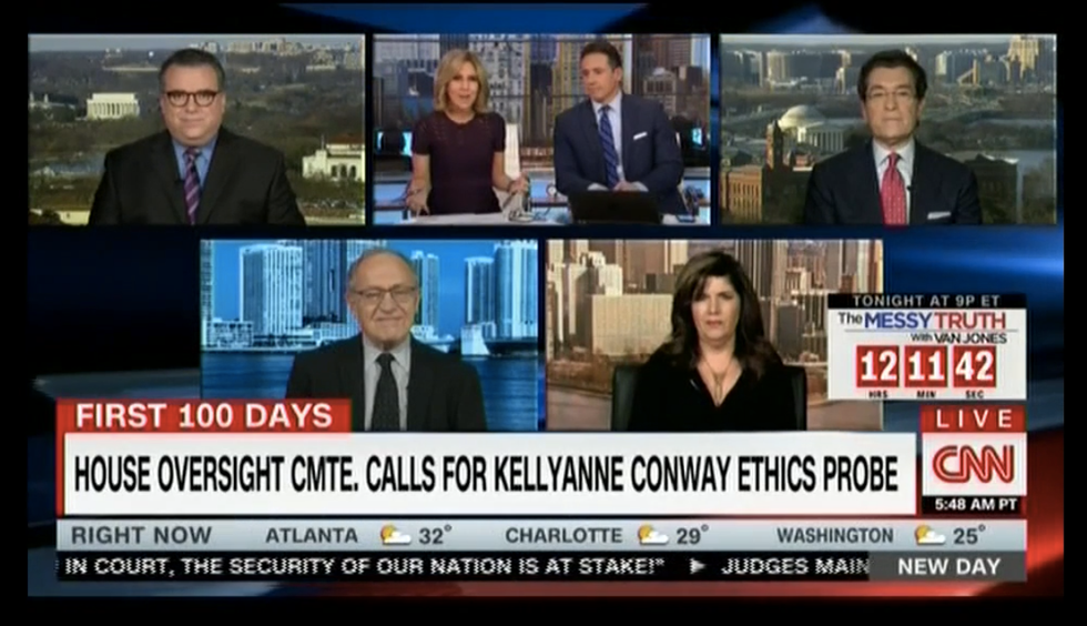 ‘Wrong, wrong’: CNN panelists swat down conservative for saying Conway just ‘joking’ about Ivanka plug