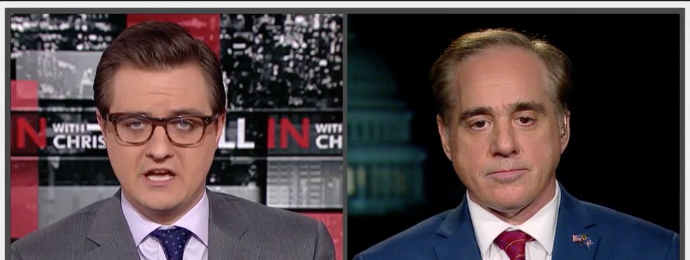 Ex-VA secretary Shulkin plays dumb as MSNBC's Hayes grills him on why he was fired: 'I don't do politics very well'