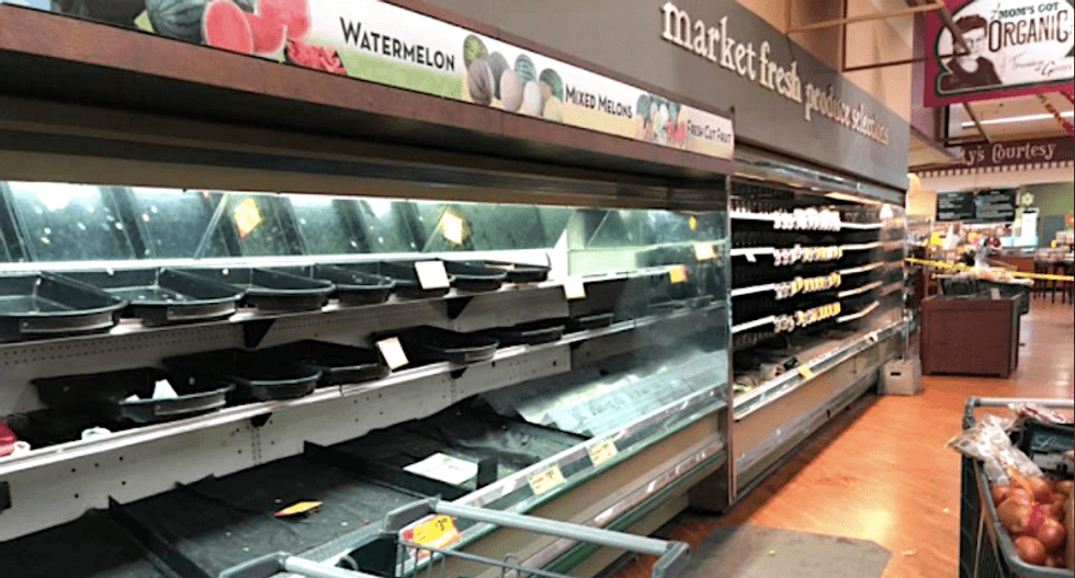 'American exceptionalism': Nation outraged by woman who coughed all over a grocery store's $35K worth of produce