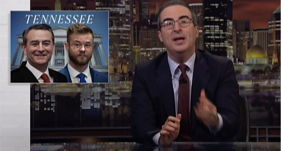 John Oliver reveals the most vulgar detail about the Tennessee Speaker scandal that you haven't heard of -- yet