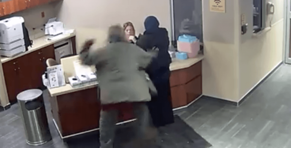 'She never saw it coming': White patient beats teen Muslim while she's checking into the emergency room