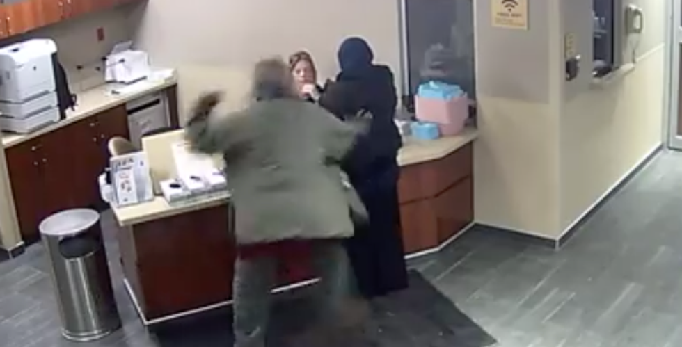 'She never saw it coming': White patient beats teen Muslim while she's checking into the emergency room
