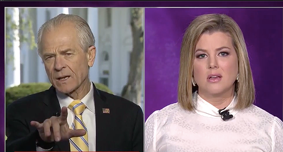 Trump economist Peter Navarro goes down in flames when CNN host demands answers about the lack of ventilators