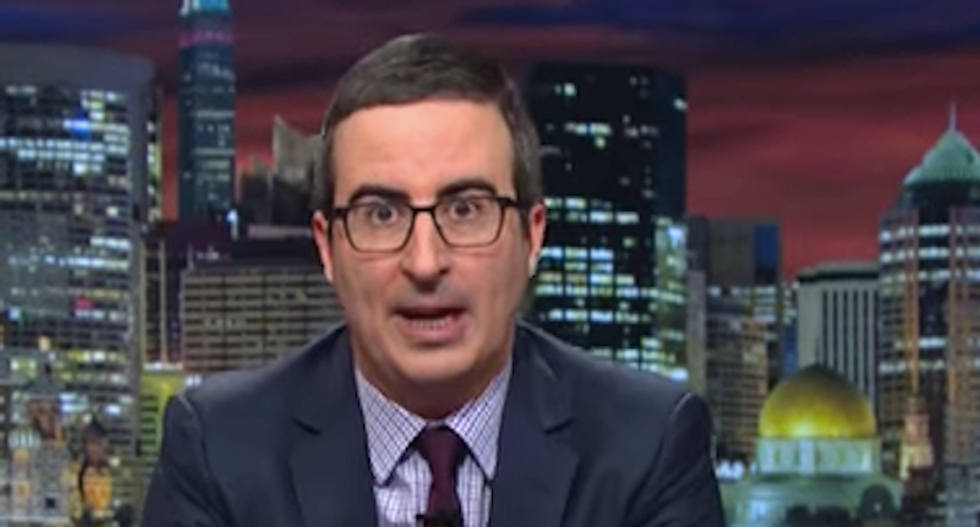 John Oliver rips Jeff Sessions and names Trump-Russia scandal 'Stupid Watergate'