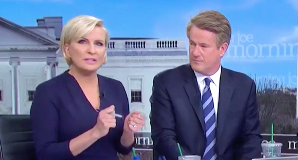 MSNBC’s Mika calls on Sinclair anchors to rebel against Trump — like she risked her job over Paris Hilton