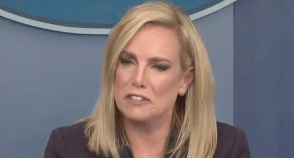 DHS secretary was flown to the White House because Sarah Sanders didn't want to do the briefing on child separation