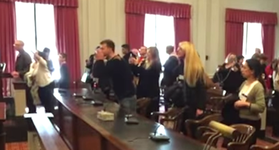 WATCH: Anti-vaxx parents go berserk after NJ lawmakers tighten rules on immunizations