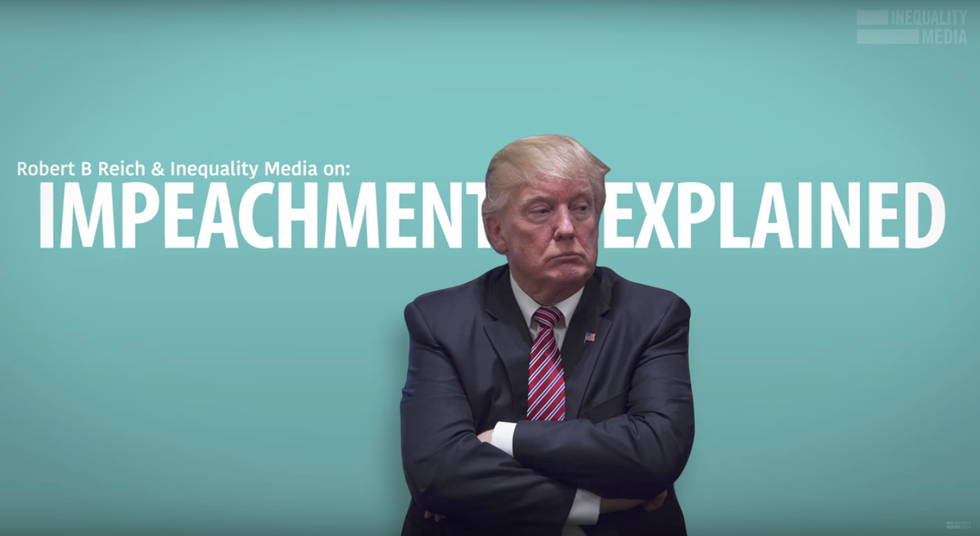 WATCH: Robert Reich explains how to impeach a president in 10 simple steps