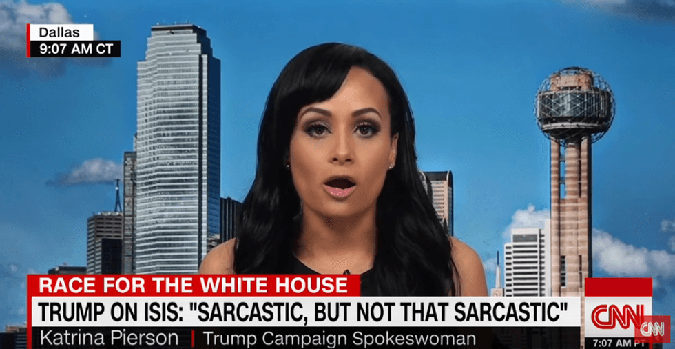 Here are the top 7 times Katrina Pierson mutilated logic and melted fact checkers' brains