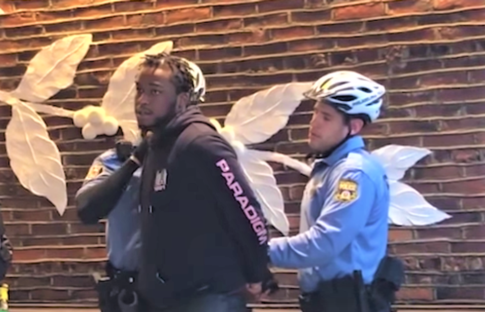Philly police commissioner defends two cops who arrested black men for doing nothing in Starbucks