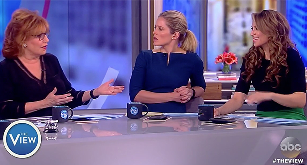 Women of 'The View' call BS when conservative host claims they should give Trump a chance