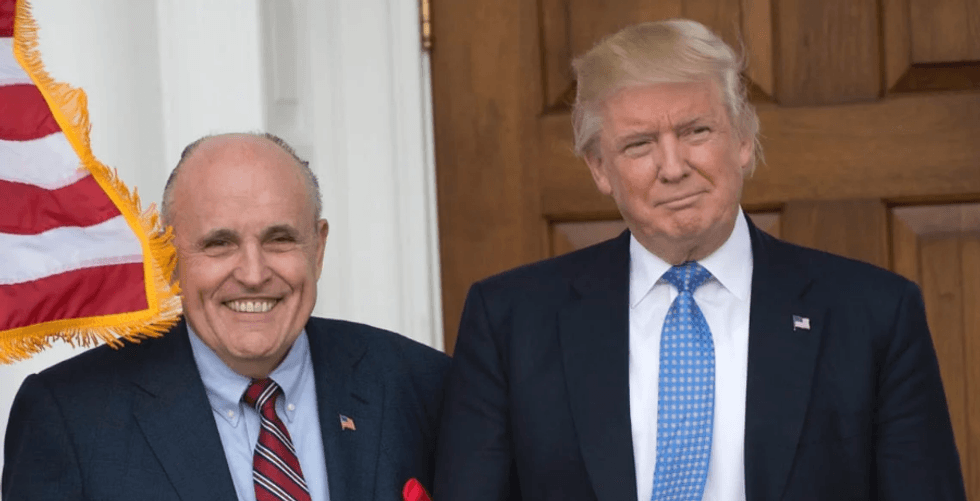 'Unmitigated ludicrousness': WaPo reporter incredulous at Trump's mind-bending lie about Rudy Giuliani