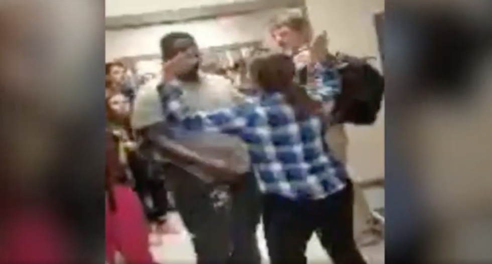 'Black piece of sh*t': Video of white student's racist remarks prompt protest at North Carolina school