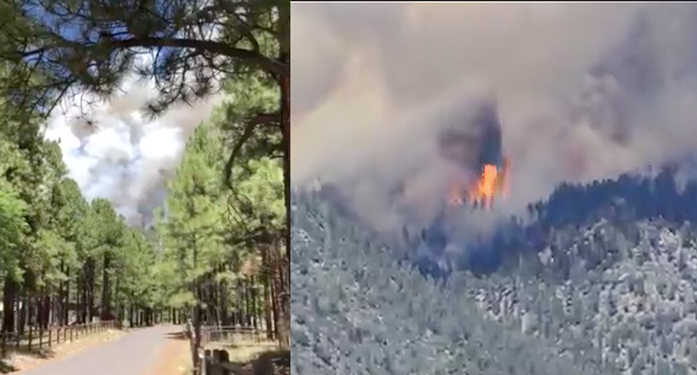 Arizona 'museum fire' balloons to over 300 acres -- and they're evacuating the area