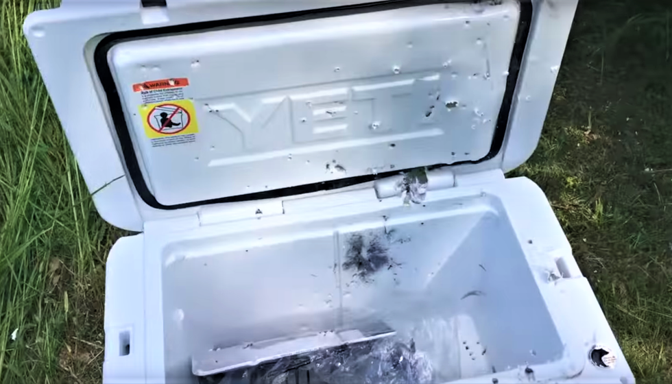 WATCH: Gun nuts are shooting their $300 Yeti coolers after the company cut ties with the NRA