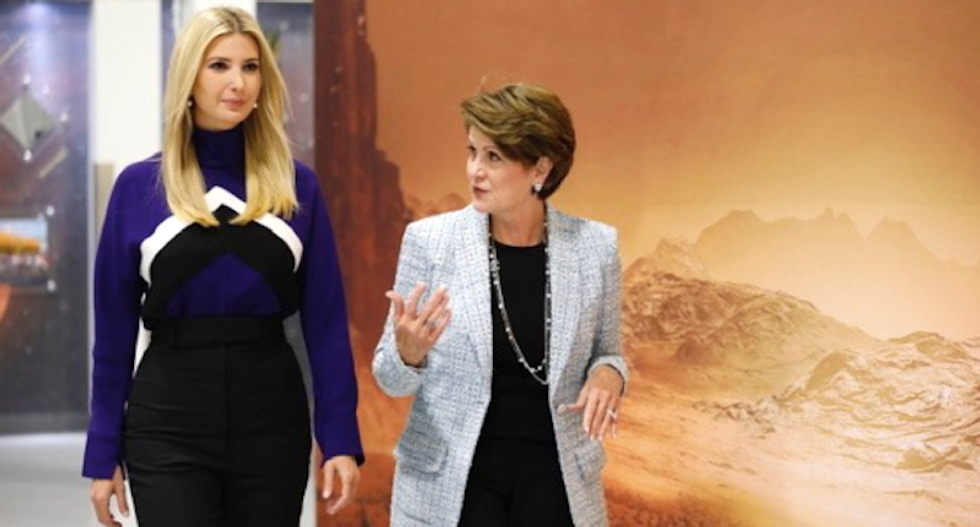 Ivanka Trump visits defense contractor Lockheed Martin to promote apprenticeships