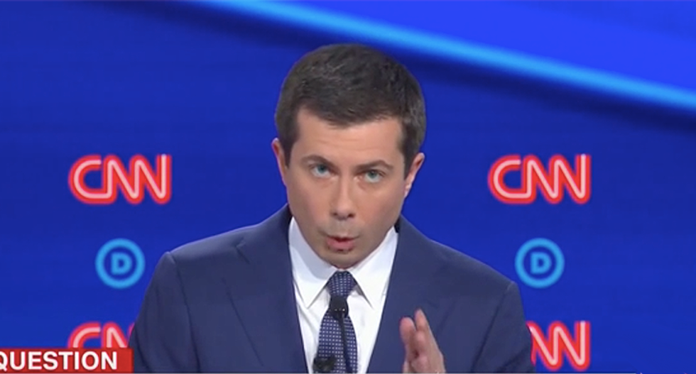 'Anyone who supports this is supporting racism': Pete Buttigieg blasts Trump's policies as antithetical to American values