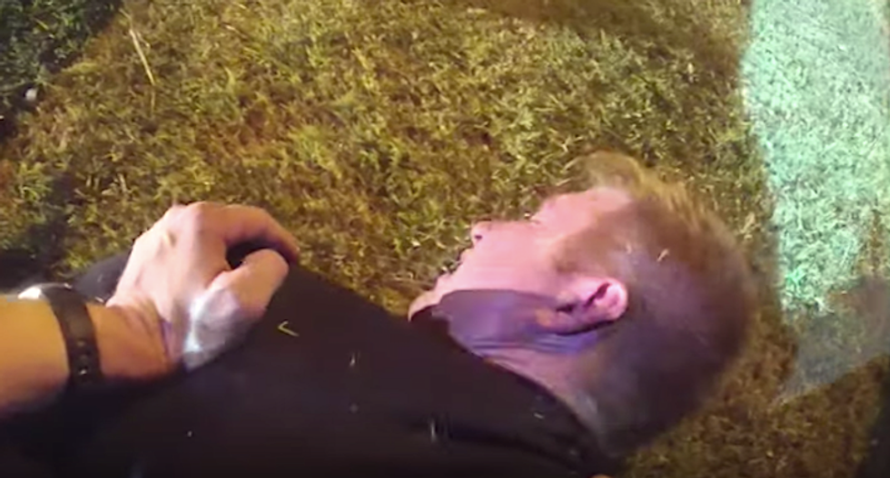 Horrifying video shows Dallas cops violently detain man who called 911 for help -- and then died as they mocked him