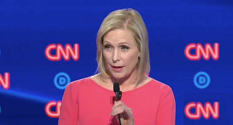 'Forget the Clorox - get the sage': Internet celebrates Kirsten Gillibrand dig at how disgusting Trump is