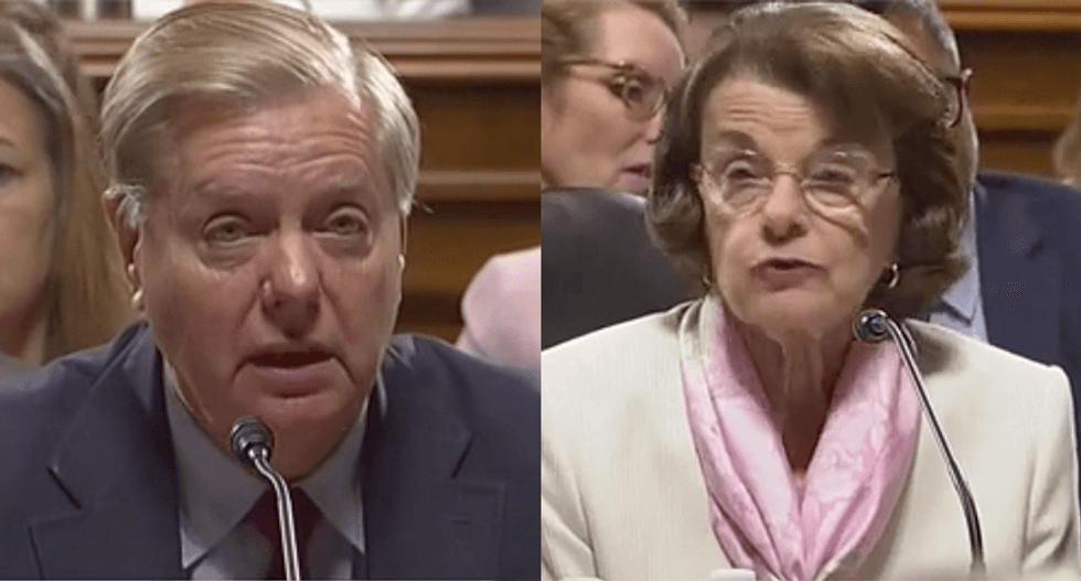 WATCH: Senators rip Lindsey Graham after he ‘blatantly’ breaks committee rules to push Trump bill