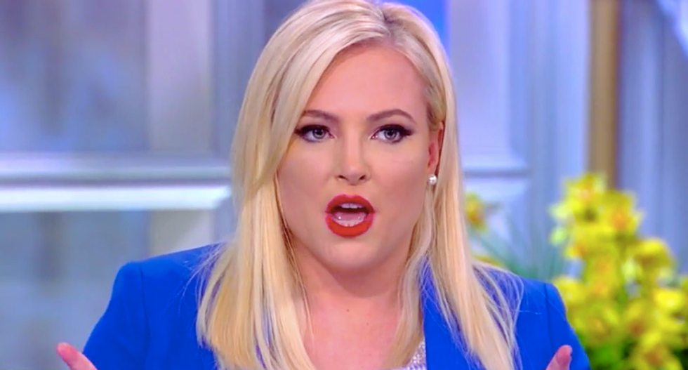 'Can I finish?' Meghan McCain blows up over interruptions -- as Whoopi Goldberg cracks up off-camera