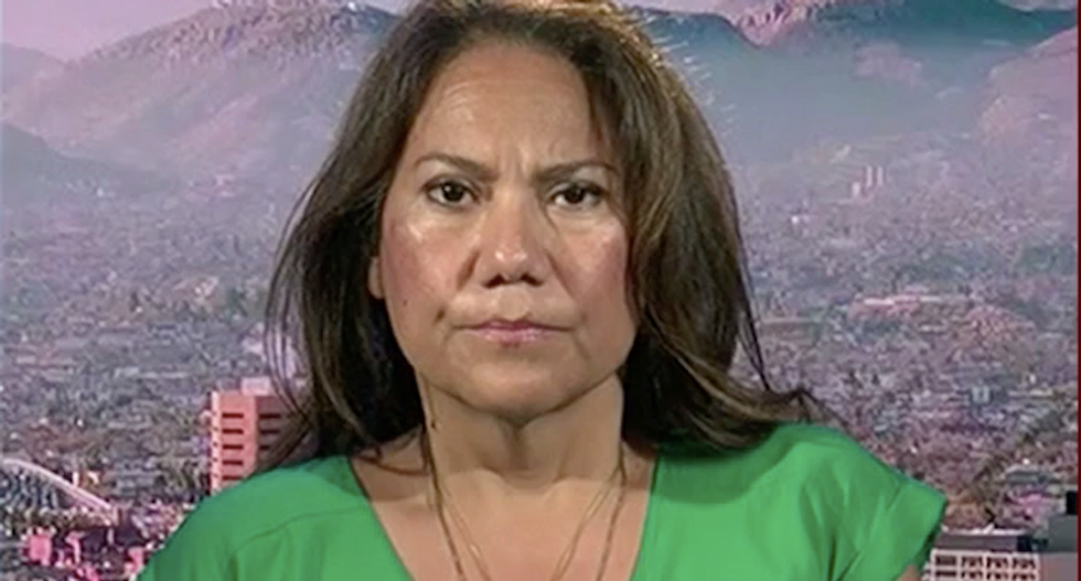 El Paso congresswoman reacts with disgust after hearing Trump tweet blaming media for shootings