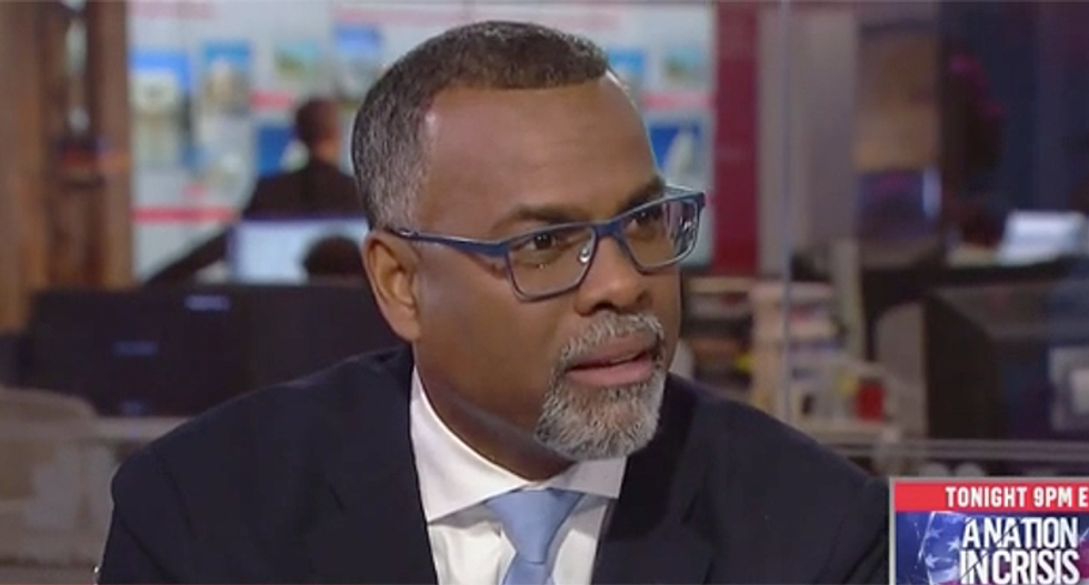 'So he's corrupt and stupid': MSNBC analyst nails 'ignorance, corruption, selfishness and greed' of Trump's wall pardons