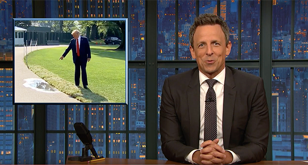 Seth Meyers was really hoping Trump would accidentally go to Toledo and get lost