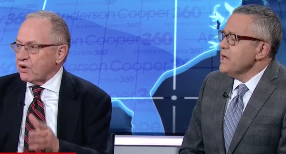 'They're liars -- liars lie!' CNN's Toobin shuts down Trump-defender Dershowitz on obstruction of justice