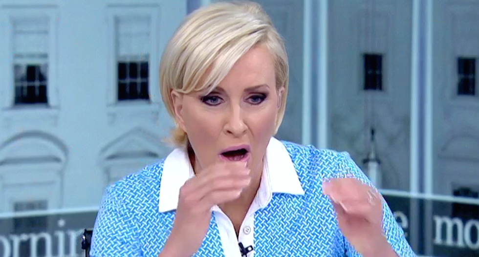 ‘Oh my god’: MSNBC’s Mika cringes in horror after Rudy Giuliani goes back on Fox News and makes another mess