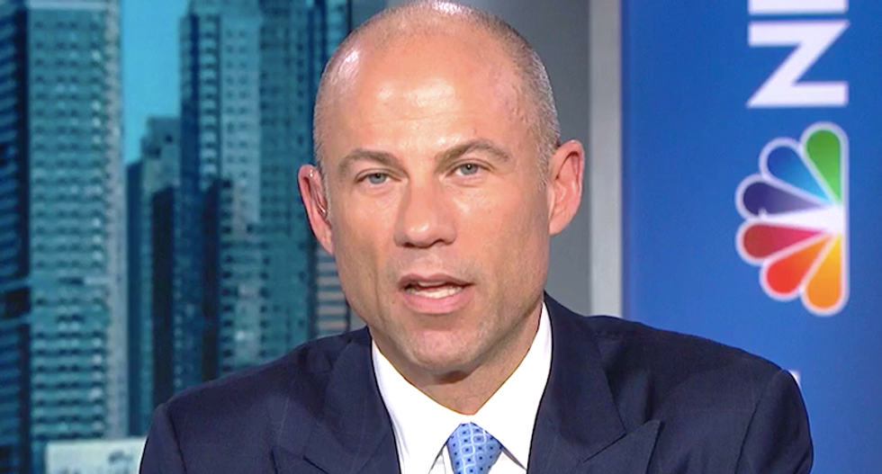 'He can't even protect his own phone line': Avenatti slams Trump for taking a prank call on Air Force One