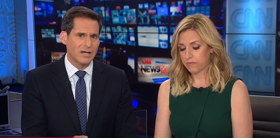 CNN panel stunned by Trump's crazed walkback of Rudy Giuliani's Stormy story: 'This has to make you cringe'