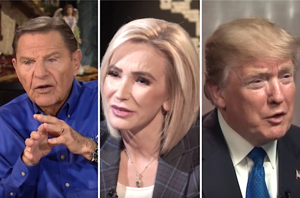 Trump has aligned himself with the 'Prosperity Gospel' scam and is helping to sell it to his evangelical base: op-ed