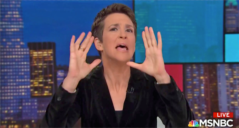 ‘That’s just cray-cray’: Maddow rips Trump’s new defense theory as 'nutball'