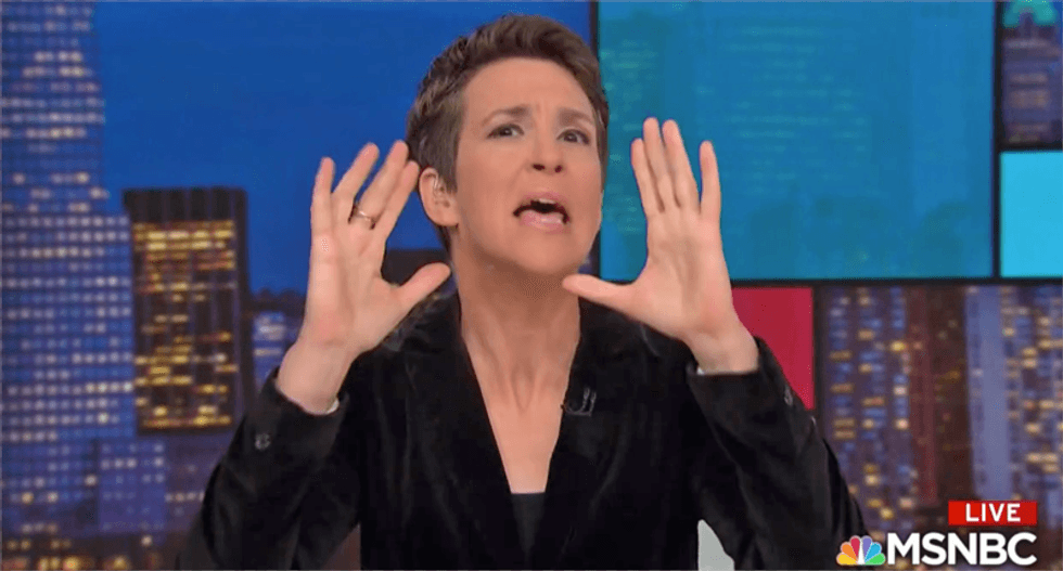 Maddow bursts into laughter: ‘Trump is going to buy Greenland and turn it into a golf course’