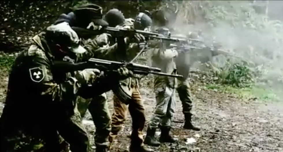 Active duty Marine accused of gun-running operation linked to ex-US military neo-Nazis: report